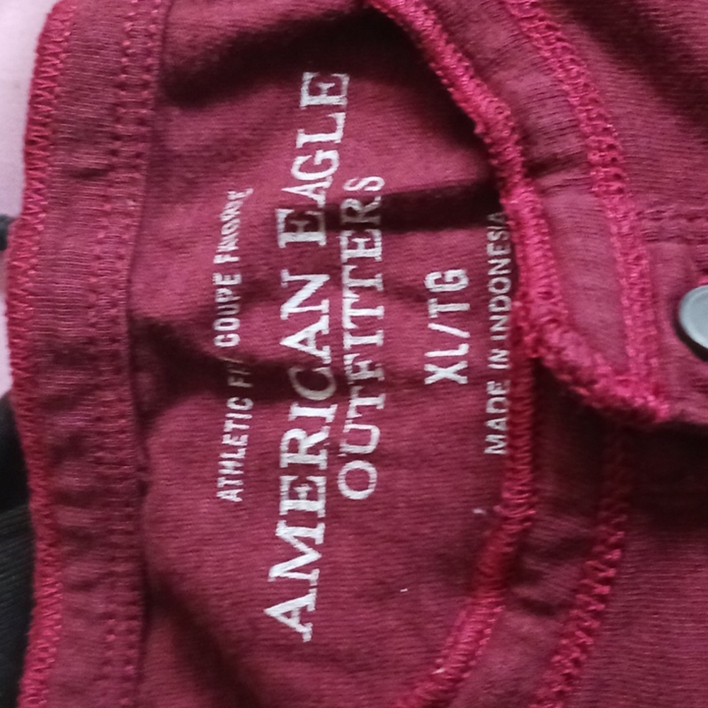 Burgundy Short sleeve Polo